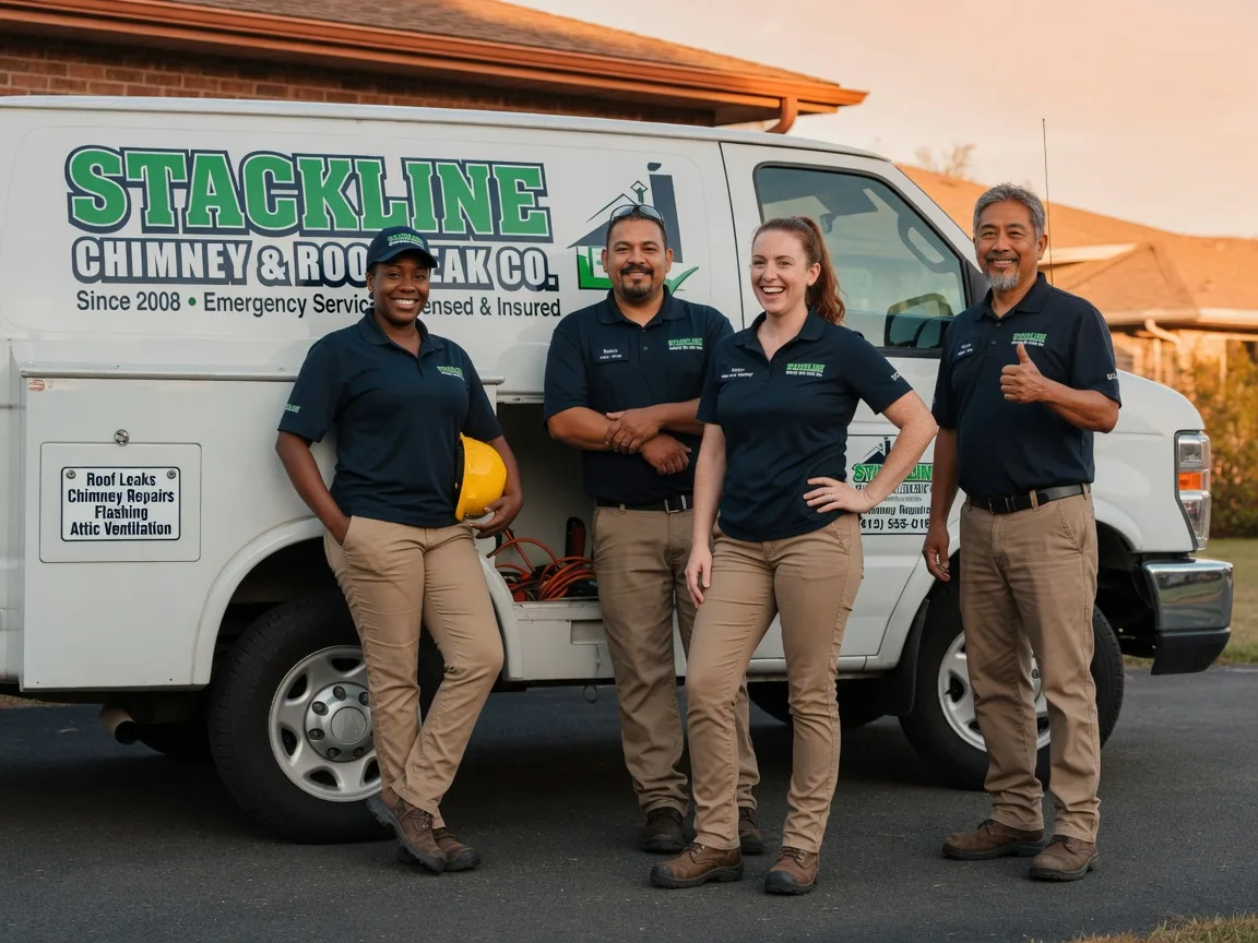 Chimney flashing repair company in Bellville, GA